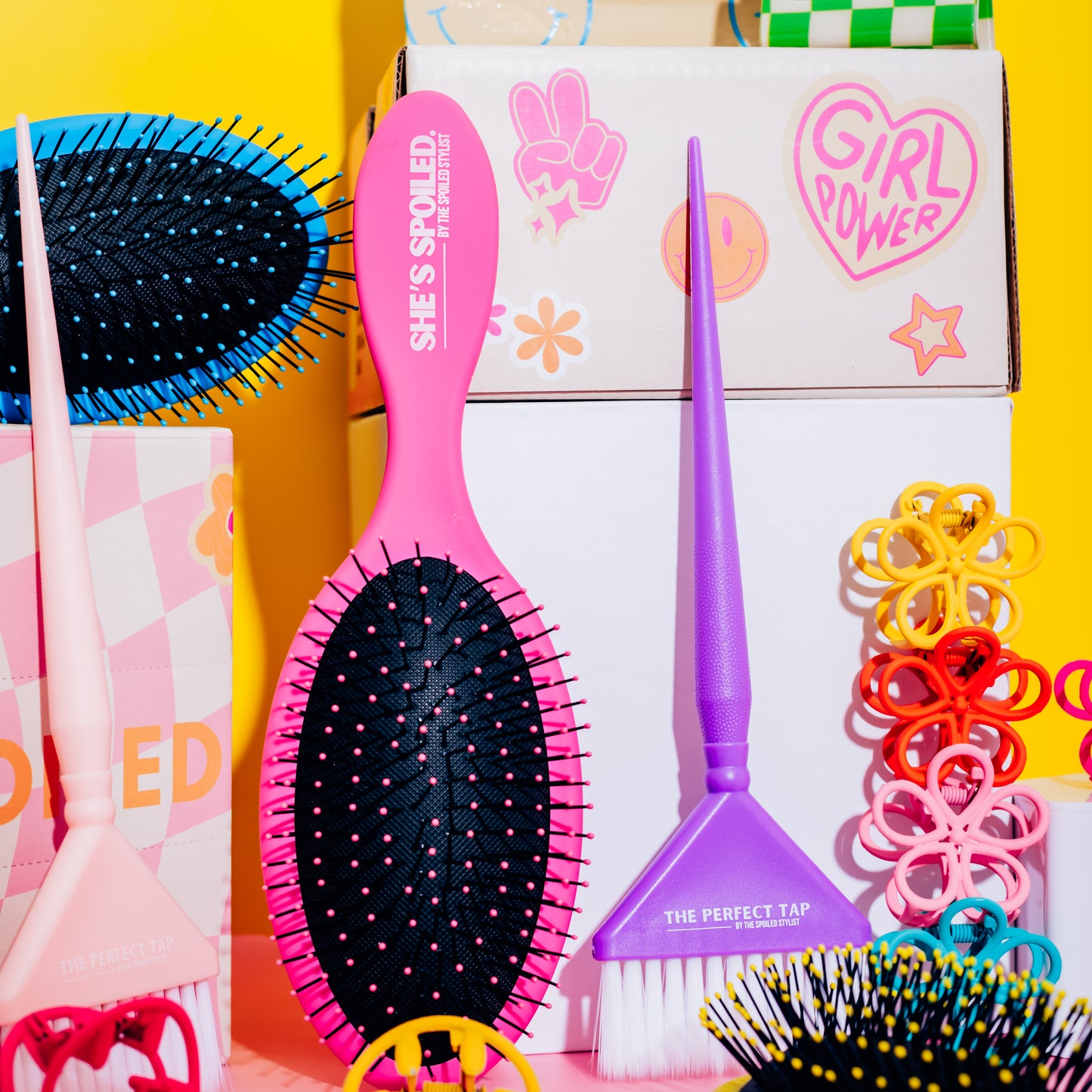 She’s Spoiled Hairbrush - Color Frenzy